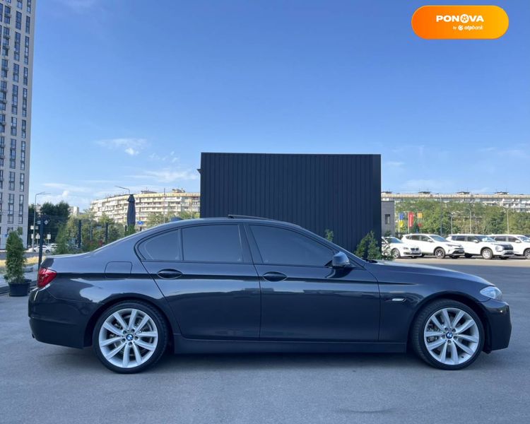 BMW 5 Series, 2012, Бензин, 2.98 л., 190 тис. км, Седан, Сірий, Київ 110480 фото