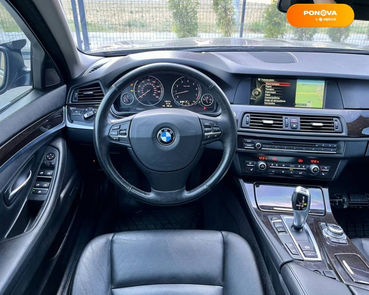 BMW 5 Series, 2012, Бензин, 2.98 л., 190 тыс. км, Седан, Серый, Киев 110480 фото