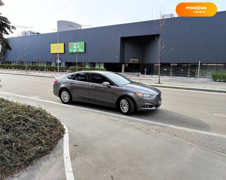 Ford Fusion, 2013, Гібрид (PHEV), 2 л., 182 тис. км, Седан, Сірий, Київ 34576 фото