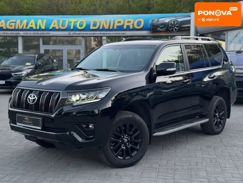Toyota Land Cruiser Prado, 2021 р., Бензин, 200 тис. км, Позашляховик / Кросовер, Чорний, Дніпро (Дніпропетровськ) AT-10418163 фото