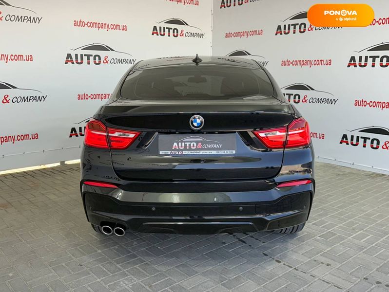 BMW X4, 2016, Дизель, 2.99 л., 169 тыс. км, Внедорожник / Кроссовер, Чорный, Львов 97799 фото