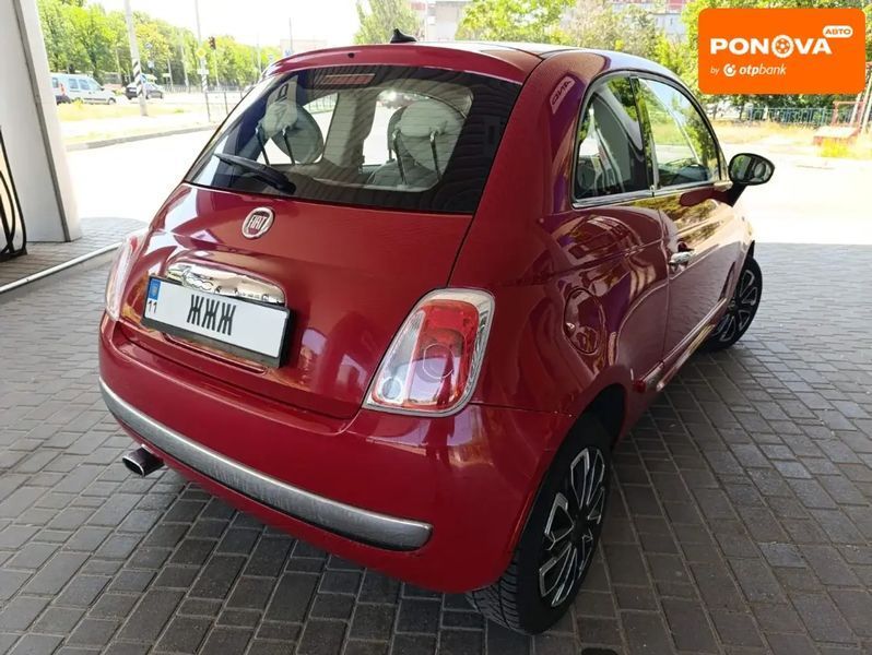 Fiat 500, 2011 г., Бензин, 132 тыс. км, Хетчбек, Красный, Николаев AT-10403543 фото
