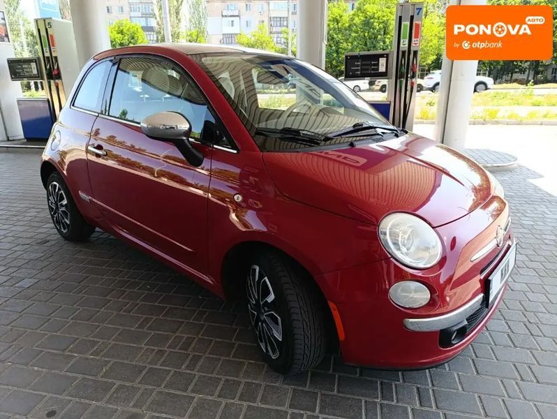 Fiat 500, 2011 г., Бензин, 132 тыс. км, Хетчбек, Красный, Николаев AT-10403543 фото