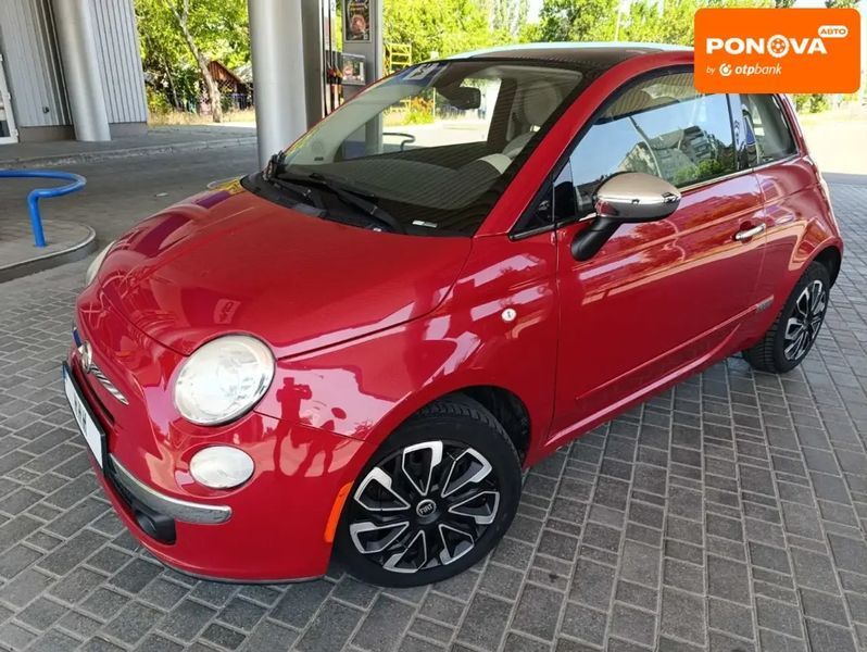 Fiat 500, 2011 г., Бензин, 132 тыс. км, Хетчбек, Красный, Николаев AT-10403543 фото