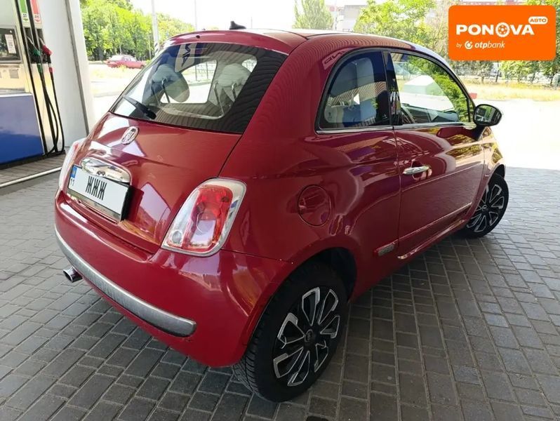 Fiat 500, 2011 г., Бензин, 132 тыс. км, Хетчбек, Красный, Николаев AT-10403543 фото