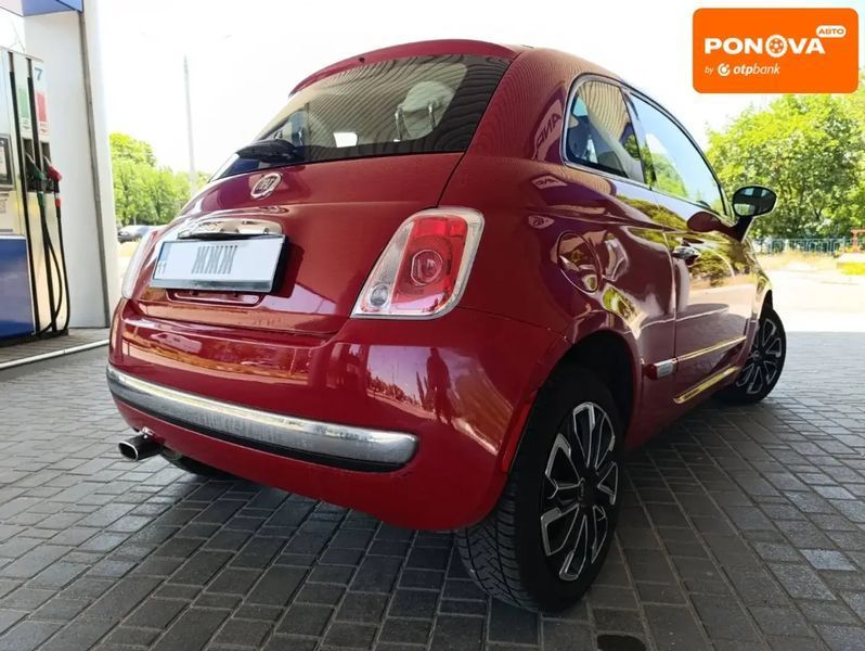 Fiat 500, 2011 г., Бензин, 132 тыс. км, Хетчбек, Красный, Николаев AT-10403543 фото
