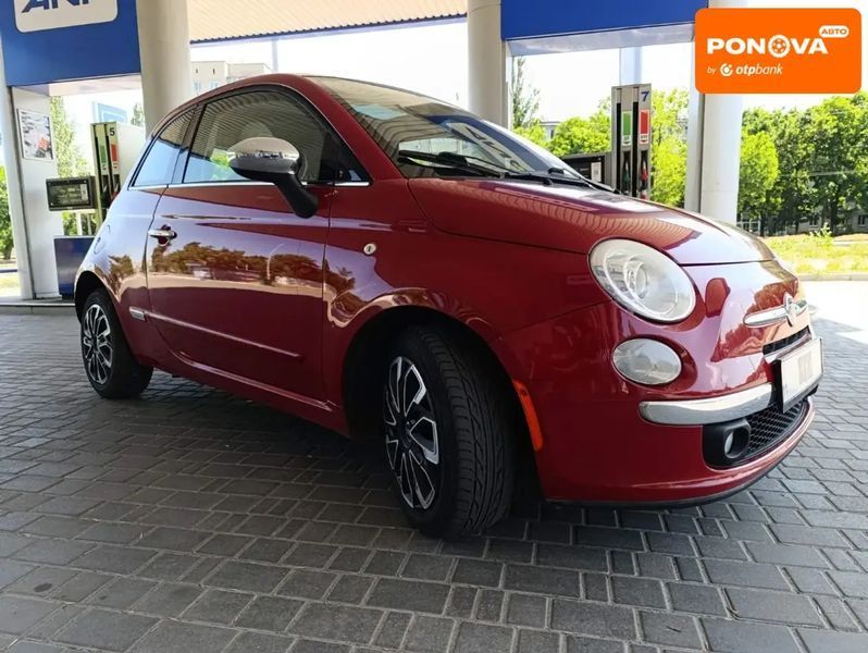 Fiat 500, 2011 г., Бензин, 132 тыс. км, Хетчбек, Красный, Николаев AT-10403543 фото