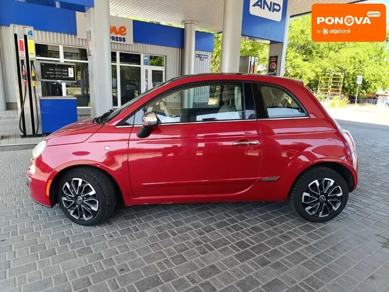 Fiat 500, 2011 г., Бензин, 132 тыс. км, Хетчбек, Красный, Николаев AT-10403543 фото