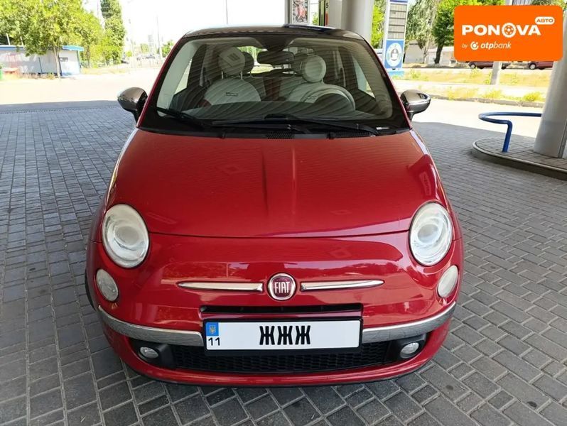 Fiat 500, 2011 г., Бензин, 132 тыс. км, Хетчбек, Красный, Николаев AT-10403543 фото