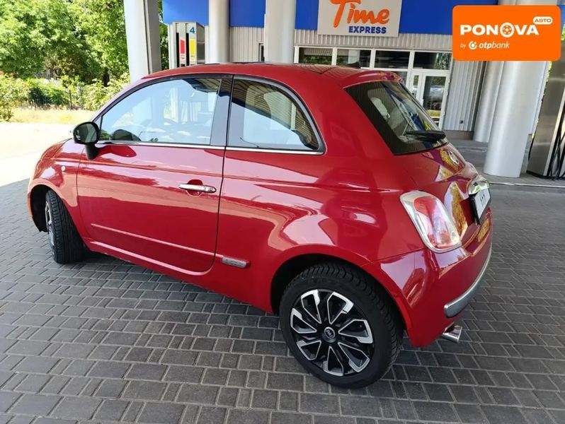 Fiat 500, 2011 г., Бензин, 132 тыс. км, Хетчбек, Красный, Николаев AT-10403543 фото