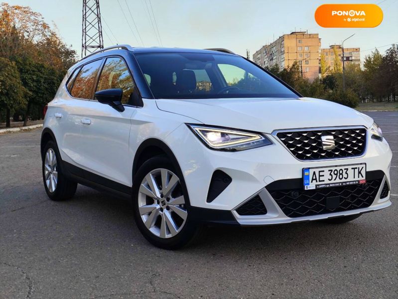 SEAT Arona, 2022, Бензин, 1.6 л., 41 тыс. км, Внедорожник / Кроссовер, Белый, Киев 41451 фото