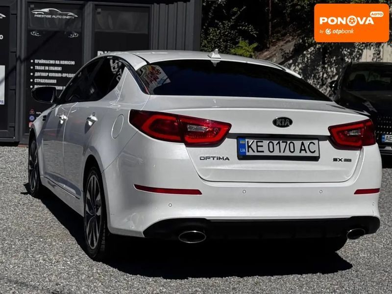 Kia Optima, 2015 р., Бензин, 160 тис. км, Седан, Білий, Дніпро (Дніпропетровськ) AT-10401707 фото