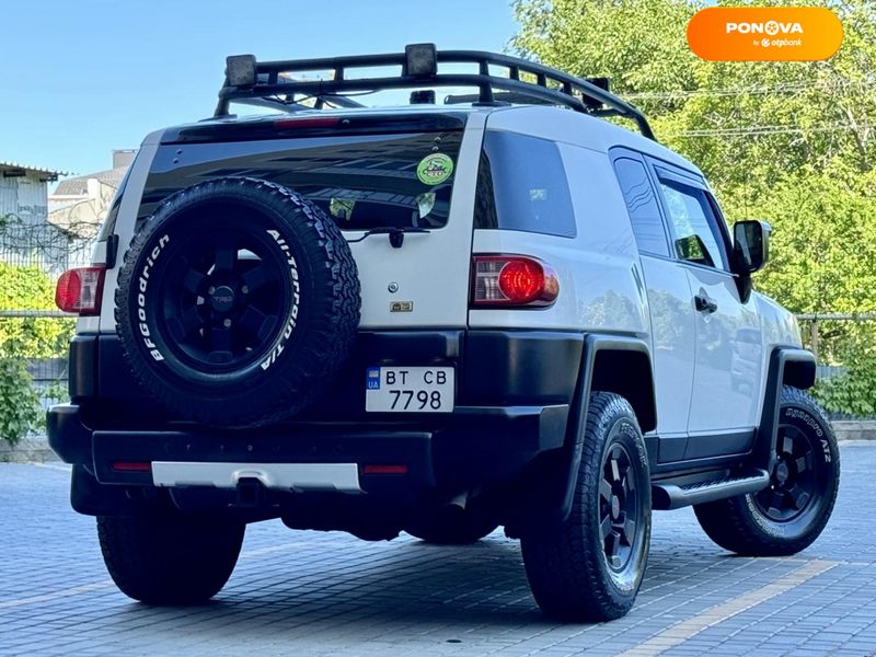 Toyota FJ Cruiser, 2009, Газ пропан-бутан / Бензин, 3.96 л., 180 тис. км, Позашляховик / Кросовер, Білий, Одеса 48339 фото