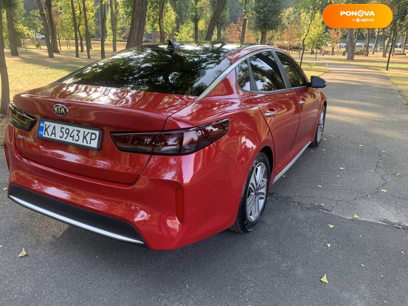 Kia Optima, 2017, Гібрид (HEV), 2 л., 58 тис. км, Седан, Червоний, Київ Cars-Pr-67020 фото