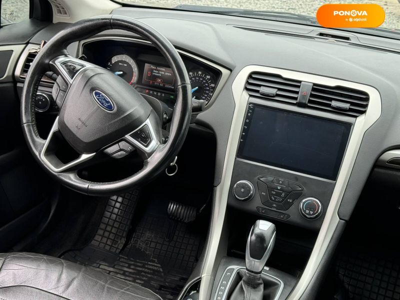 Ford Fusion, 2014, Бензин, 2 л., 222 тыс. км, Седан, Чорный, Стрый 41035 фото