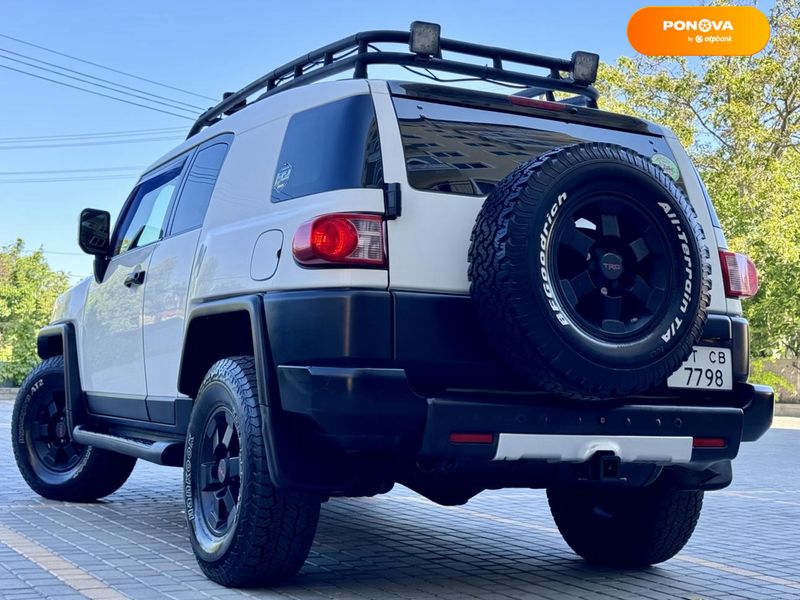 Toyota FJ Cruiser, 2009, Газ пропан-бутан / Бензин, 3.96 л., 180 тис. км, Позашляховик / Кросовер, Білий, Одеса 48339 фото