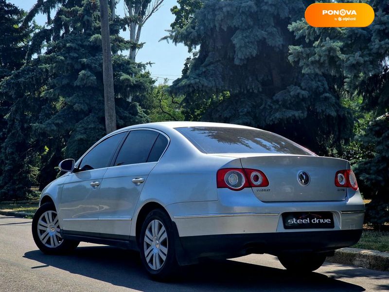 Volkswagen Passat, 2007, Газ пропан-бутан / Бензин, 2 л., 218 тыс. км, Седан, Серый, Николаев 110711 фото