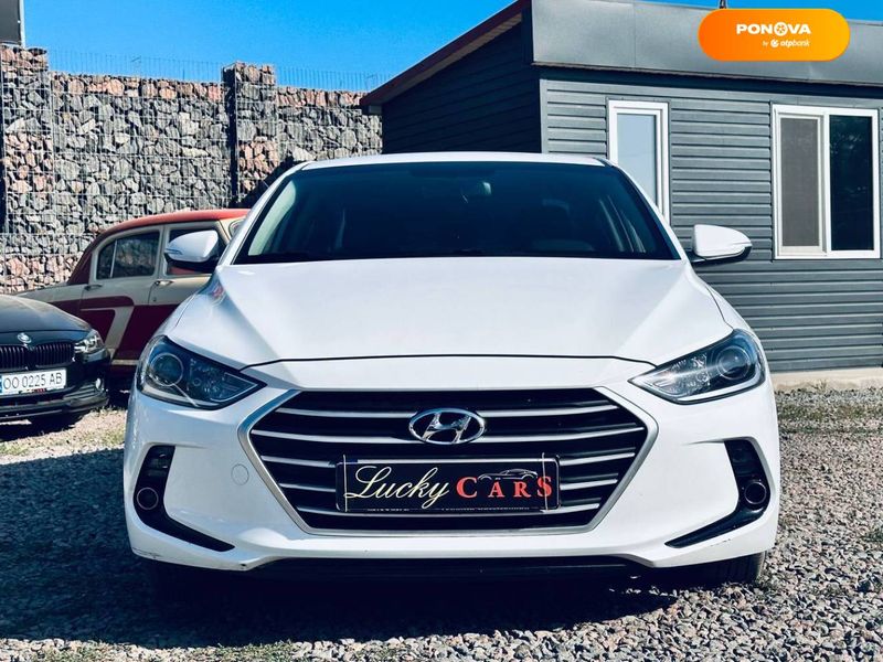 Hyundai Avante, 2016, Газ, 1.6 л., 175 тис. км, Седан, Білий, Одеса 9434 фото