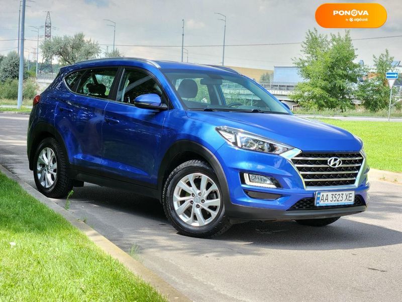 Hyundai Tucson, 2018, Газ пропан-бутан / Бензин, 2 л., 40 тис. км, Позашляховик / Кросовер, Синій, Київ 51253 фото