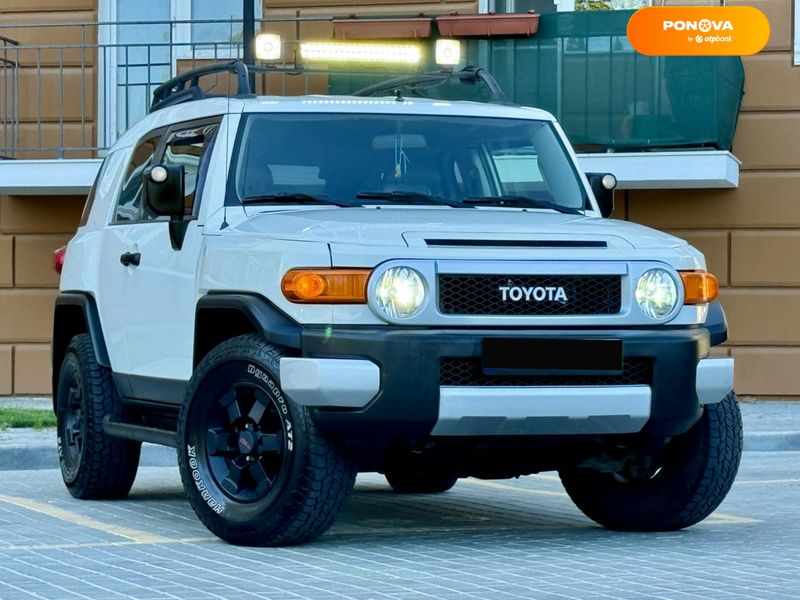 Toyota FJ Cruiser, 2009, Газ пропан-бутан / Бензин, 3.96 л., 180 тис. км, Позашляховик / Кросовер, Білий, Одеса 48339 фото