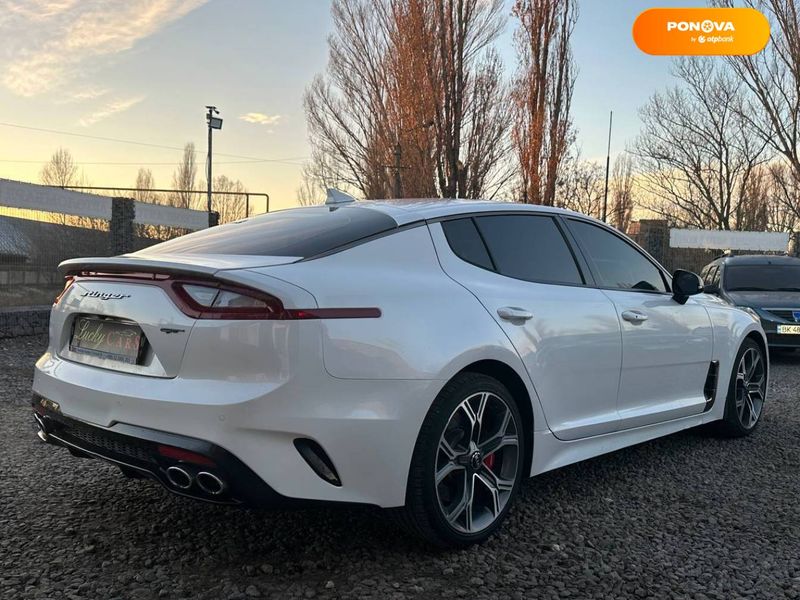 Kia Stinger, 2018, Бензин, 3.34 л., 63 тыс. км, Фастбек, Белый, Одесса 29059 фото