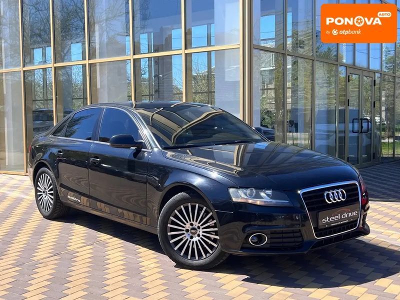 Audi A4, 2011 г., Бензин, 187 тыс. км, Седан, Чорный, Николаев AT-10416321 фото