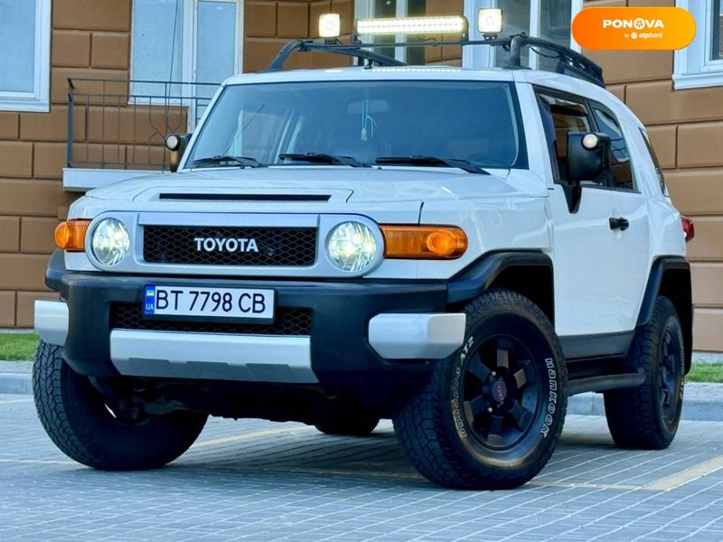 Toyota FJ Cruiser, 2009, Газ пропан-бутан / Бензин, 3.96 л., 180 тыс. км, Внедорожник / Кроссовер, Белый, Одесса 48339 фото