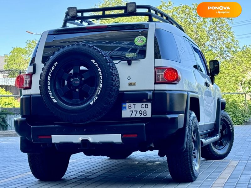 Toyota FJ Cruiser, 2009, Газ пропан-бутан / Бензин, 3.96 л., 180 тис. км, Позашляховик / Кросовер, Білий, Одеса 48339 фото