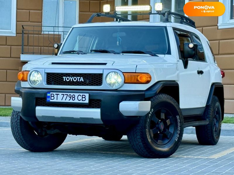 Toyota FJ Cruiser, 2009, Газ пропан-бутан / Бензин, 3.96 л., 180 тис. км, Позашляховик / Кросовер, Білий, Одеса 48339 фото