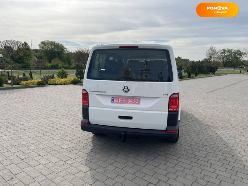 Volkswagen Transporter, 2017, Дизель, 2 л., 176 тис. км, Мінівен, Білий, Львів Cars-Pr-67423 фото