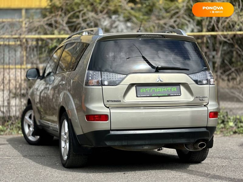 Mitsubishi Outlander XL, 2007, Газ пропан-бутан / Бензин, 2.4 л., 198 тис. км, Позашляховик / Кросовер, Бежевий, Одеса 30107 фото