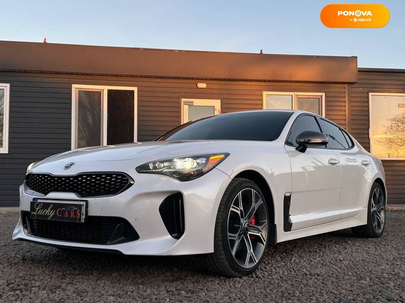 Kia Stinger, 2018, Бензин, 3.34 л., 63 тыс. км, Фастбек, Белый, Одесса 29059 фото