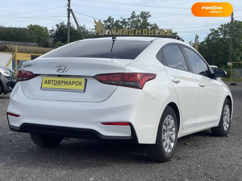 Hyundai Accent, 2017, Бензин, 1.6 л., 115 тис. км, Седан, Білий, Ужгород 107650 фото