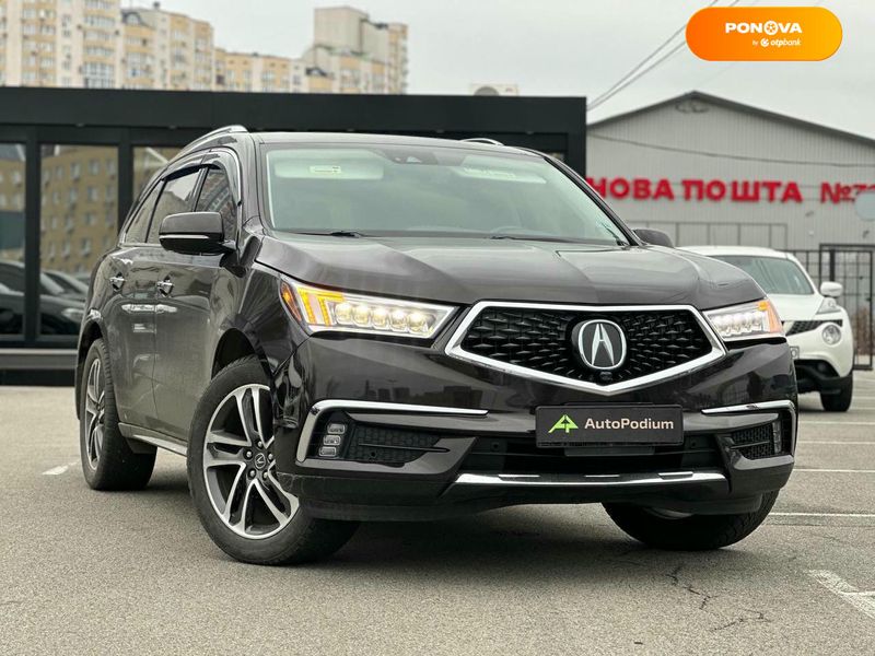 Acura MDX, 2017, Бензин, 3.47 л., 80 тис. км, Позашляховик / Кросовер, Фіолетовий, Київ 102335 фото