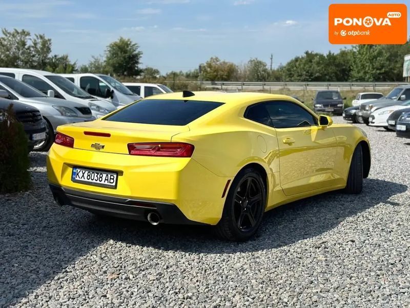 Chevrolet Camaro, 2016 г., Бензин, 72 тыс. км, Купе, Желтый, Пісочин AT-10399796 фото