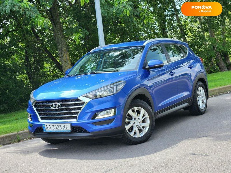 Hyundai Tucson, 2018, Газ пропан-бутан / Бензин, 2 л., 40 тис. км, Позашляховик / Кросовер, Синій, Київ 51253 фото