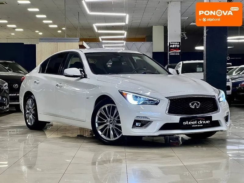 Infiniti Q50, 2018 г., Бензин, 103 тыс. км, Седан, Белый, Николаев AT-10415026 фото