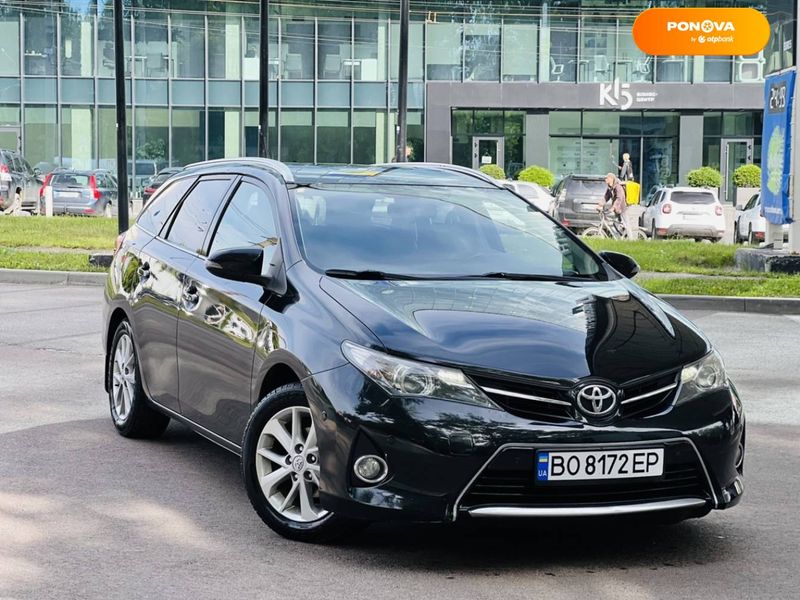 Toyota Auris, 2013, Дизель, 1.36 л., 252 тис. км, Універсал, Чорний, Тернопіль Cars-Pr-54108 фото