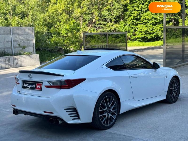 Lexus RC, 2017, Бензин, 2 л., 62 тыс. км, Купе, Белый, Киев 46290 фото