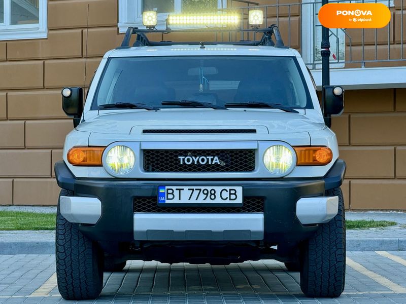 Toyota FJ Cruiser, 2009, Газ пропан-бутан / Бензин, 3.96 л., 180 тис. км, Позашляховик / Кросовер, Білий, Одеса 48339 фото