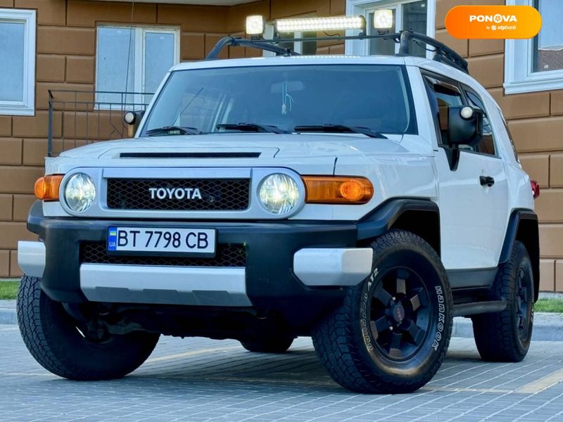 Toyota FJ Cruiser, 2009, Газ пропан-бутан / Бензин, 3.96 л., 180 тыс. км, Внедорожник / Кроссовер, Белый, Одесса 48339 фото