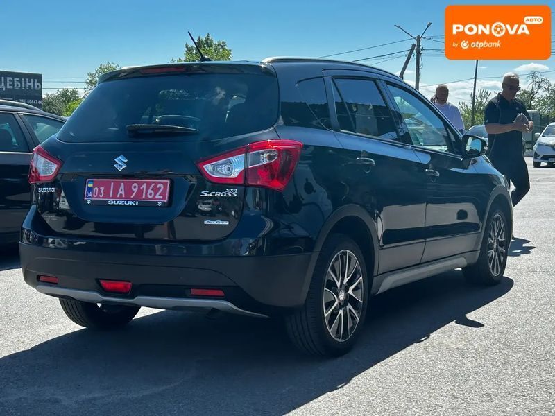 Suzuki S-Cross, 2015 р., Бензин, 122 тис. км, Позашляховик / Кросовер, Чорний, Житомир AT-10418004 фото