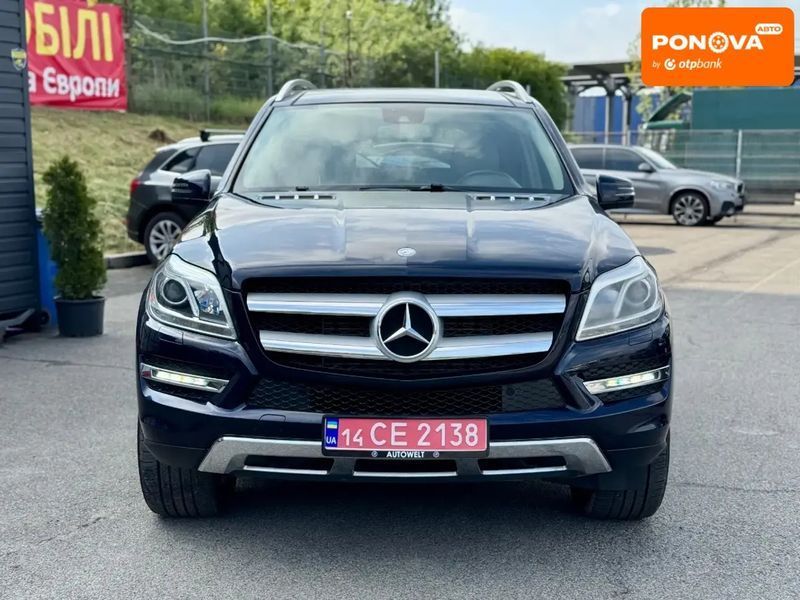 Mercedes-Benz GL-Class, 2014 г., Дизель, 264 тыс. км, Внедорожник / Кроссовер, Синий, Львов AT-10399844 фото