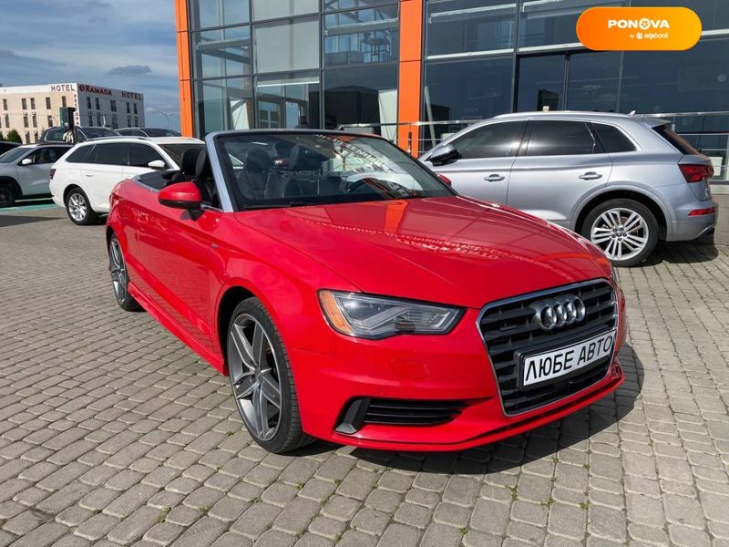 Audi A3, 2015, Бензин, 1.98 л., 74 тыс. км, Кабриолет, Красный, Львов 101658 фото