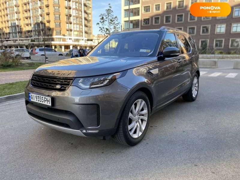 Land Rover Discovery, 2017, Бензин, 3 л., 144 тис. км, Позашляховик / Кросовер, Сірий, Київ Cars-Pr-63586 фото