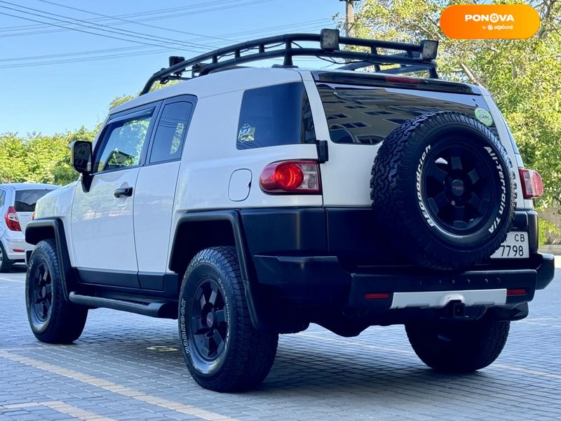 Toyota FJ Cruiser, 2009, Газ пропан-бутан / Бензин, 3.96 л., 180 тис. км, Позашляховик / Кросовер, Білий, Одеса 48339 фото