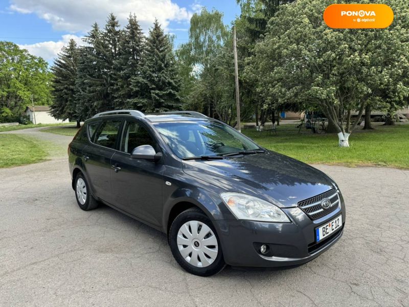 Kia Ceed, 2008, Бензин, 1.6 л., 208 тис. км, Універсал, Сірий, Умань Cars-Pr-65064 фото