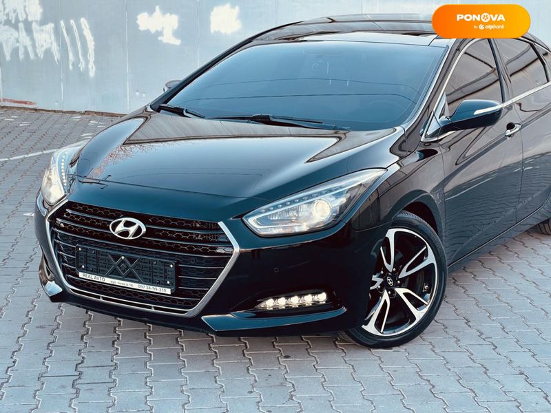 Hyundai i40, 2015, Дизель, 1.7 л., 160 тис. км, Седан, Чорний, Одеса Cars-Pr-64364 фото