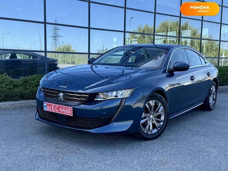 Peugeot 508, 2019, Дизель, 1.5 л., 102 тис. км, Фастбек, Синій, Дніпро (Дніпропетровськ) Cars-Pr-64539 фото