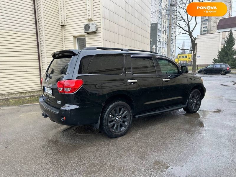 Toyota Sequoia, 2008, Газ пропан-бутан / Бензин, 5.7 л., 200 тис. км, Позашляховик / Кросовер, Чорний, Харків 30729 фото